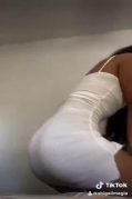 abigailmegia twerking in short white dress