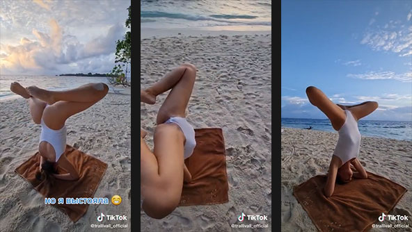 trallivall_official nice ocean view with some pussy