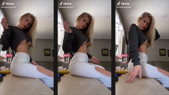 kaylamcgrayne underboob and nip slip