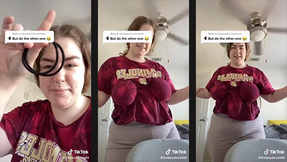 lindseydennis69 chubby thot ponytail big tits