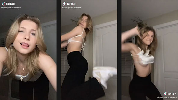 prettyflackoswhore little tits braless underboob