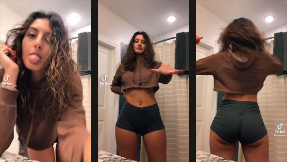 avaeurez hot ass in shorts
