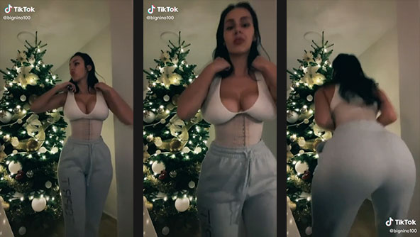 bignino100 big boobs braless bunny hop