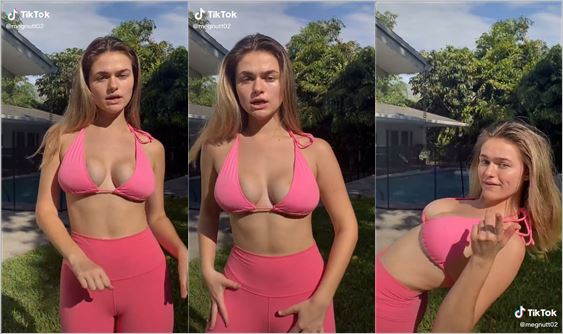 @megnutt02 big tits in bikini top