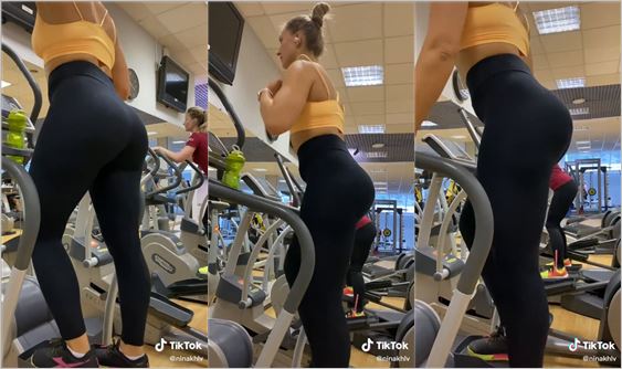 @ninakhlv hot ass at gym