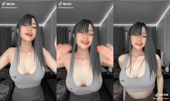 carolineyonson braless asian tits