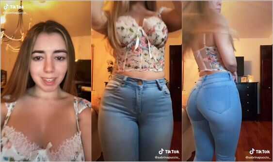 @sabrinapuccio_ big ass tight jeans