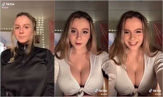 @yellz0 big boobs cleavage