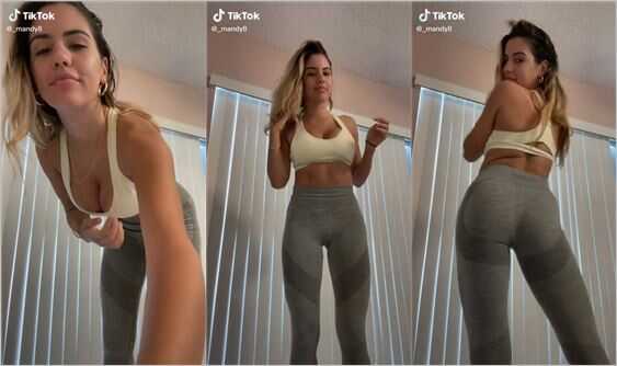 @_mandy8 tight leggings ass