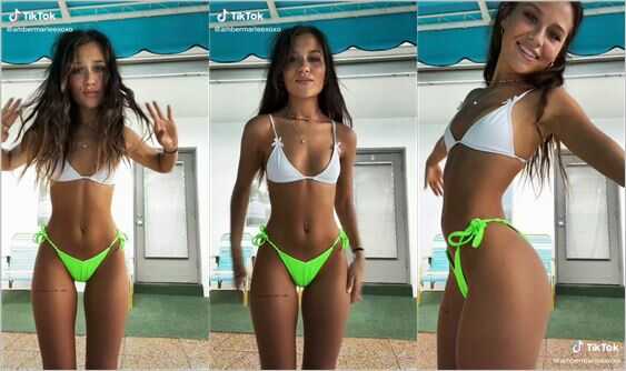 @ambermarieexoxo sexy bikini dancing