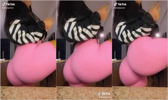 @amelaomor pink shorts