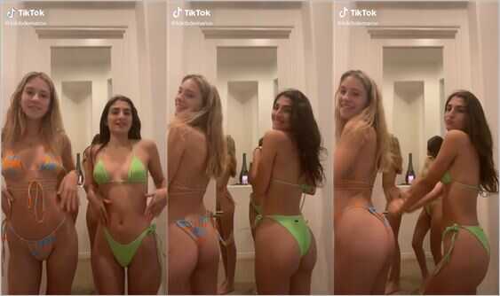 @kikibdemarco bikini with friend