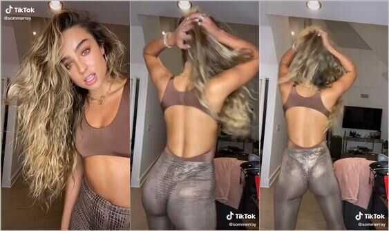@sommerray tiktok ass
