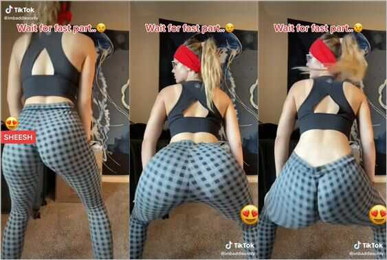 @imbaddiesonly @oliviamaeebaee twerking ass