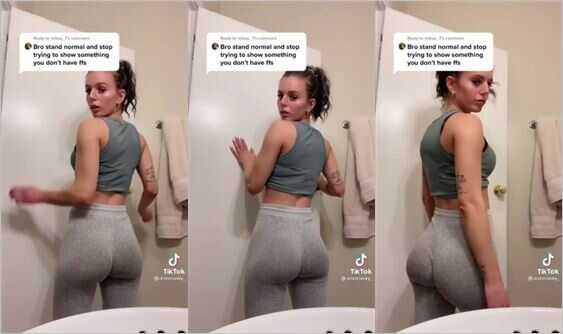 @arizonasky_ leggings ass jiggle