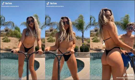 @hannahbrookesanders bikini ass