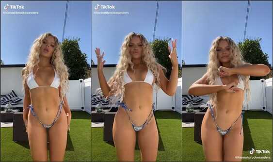 @hannahbrookesanders tiny bikini
