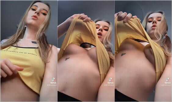 @harleyspy3 flashing her tits