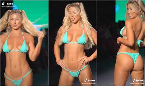 @officialfashiontv blonde fitness thot