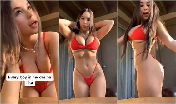 @xantheschaublolz tiny bikini big boobs