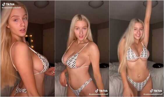 csblondebombshelll big tits unberboob