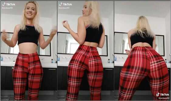 jenbear92 big bank tik tok thot