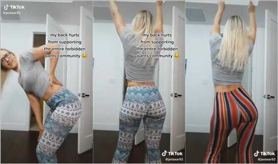 jenbear92 leggings ass try on haul