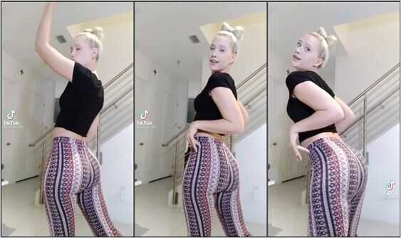 jenbear92 shaking ass leggings