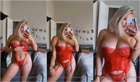 scarlettbarbie aka charldysonnn sexy lingerie onlyfans