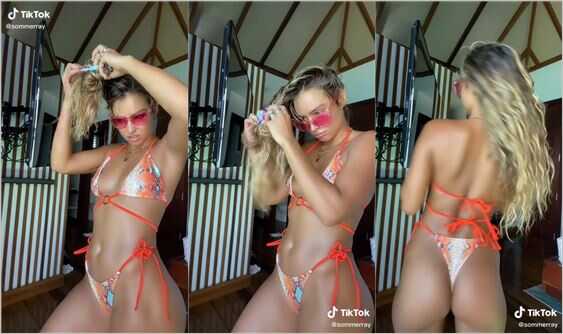 sommerray bikini body ass and tits