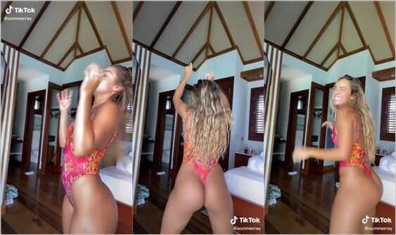 sommerray shaking sexy ass bikini