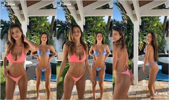 hayleytothemaxx bikini hot body