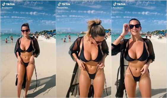 soylarolon big boobs tiny bikini