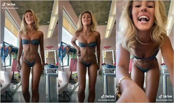 notchloeelizabeth bikini dancing