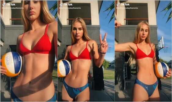 nothotstodaytheremix skinny blonde teen in bikini