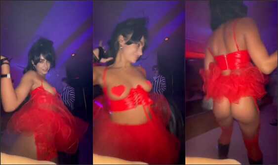 sommerray sexy topless halloween outfit
