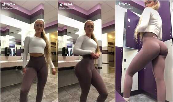 baileymstewart perfect ass in tight leggings