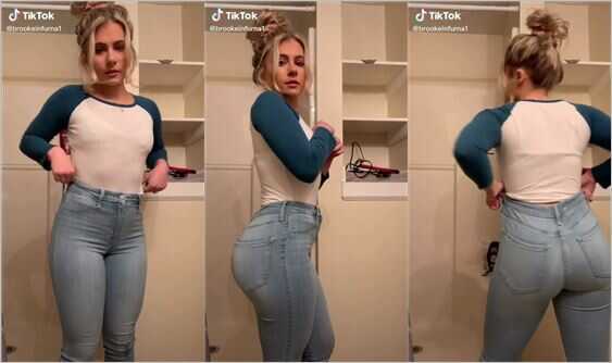 brookeinfurna1 tight jeans hot ass
