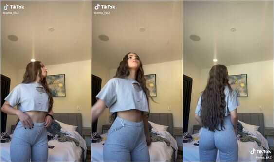 emba454 aka emarrb emma_nyc nice ass shaking