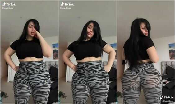 iwantlissa bbw booty spandex
