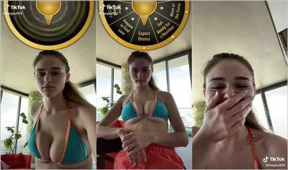 megnutt02 too small bikini top