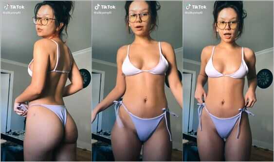 silkyvinyl0 bikini ass